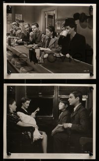 8h408 WATCH ON THE RHINE 9 8x10 stills 1943 Paul Lukas, Dashiell Hammett & Lillian Hellman!