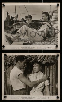 8h489 WOMAN'S DEVOTION 8 8x10 stills 1956 directed by Paul Henreid, Battle Shock, lover or love-mad!