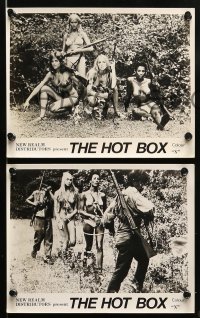 8h005 HOT BOX 7 English FOH LCs 1972 ravaged savaged sexy babes fight back with their guns and their bodies!
