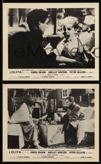 8h051 LOLITA 3 English FOH LCs 1962 Kubrick classic, James Mason, Winters, Sue Lyon, Sellers!