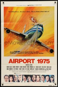 8j031 AIRPORT 1975 1sh 1974 Charlton Heston, Karen Black, G. Akimoto art!