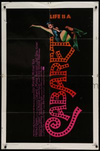 8j126 CABARET 1sh 1972 Liza Minnelli in Nazi Germany, directed by Bob Fosse, Joseph Caroff art!