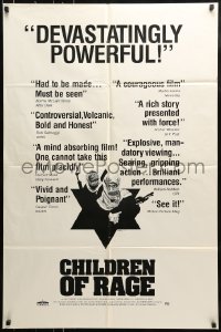 8j153 CHILDREN OF RAGE 1sh 1975 Middle-Eastern eternal conflict, Pahoo art of Palestinians!
