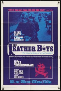 8j483 LEATHER BOYS 1sh 1966 Rita Tushingham in English motorcycle sexual conflict classic!