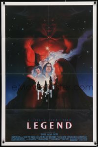 8j484 LEGEND 1sh 1986 Tom Cruise, Mia Sara, Tim Curry, Ridley Scott, cool fantasy artwork!