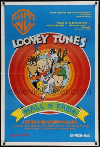 8j508 LOONEY TUNES HALL OF FAME 1sh 1991 Bugs Bunny, Daffy Duck, Elmer Fudd, Porky Pig!