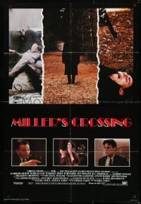 8j562 MILLER'S CROSSING int'l 1sh 1989 Coen Brothers, Gabriel Byrne, John Turturro