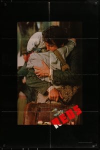 8j710 REDS 1sh 1981 Warren Beatty as John Reed & Diane Keaton in Russia!