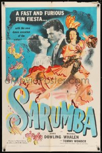 8j738 SARUMBA 1sh 1950 Doris Dowling does the Cuban dance sensation!