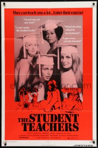 8j826 STUDENT TEACHERS 1sh 1973 high school comedy, Jonathan Kaplan directed!