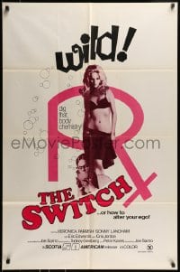 8j849 SWITCH OR HOW TO ALTER YOUR EGO 1sh 1974 Joe Sarno, dig that body chemistry!