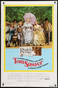 8j900 TOM SAWYER 1sh 1973 Johnny Whitaker & young Jodie Foster in Mark Twain's classic story!