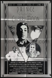 8j936 UNDER THE CHERRY MOON 1sh 1986 cool art deco style artwork of Prince!