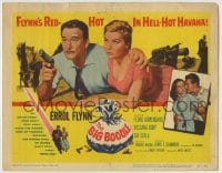 8k031 BIG BOODLE TC 1957 Errol Flynn red-hot in Havana Cuba with sexy Rossana Rory!