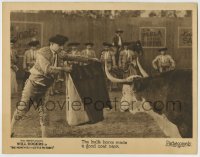 8k425 BIG MOMENTS FROM LITTLE PICTURES LC 1924 Will Rogers as Rudolph Valentino from Blood & Sand!