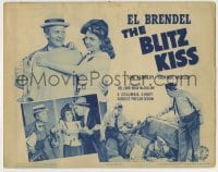 8k038 BLITZ KISS TC 1941 El Brendel, Tom Kennedy, Yolande Mollot, WWII comedy short!
