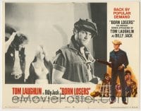 8k439 BORN LOSERS LC #5 R1974 Tom Laughlin directs & stars as Billy Jack, back by popular demand!