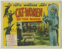 8k458 CAT-WOMEN OF THE MOON LC 1953 Sonny Tufts, Marie Windsor & Victor Jory with several aliens!