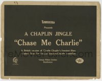 8k062 CHASE ME CHARLIE TC 1918 a British version of Charlie Chaplin's funniest films!