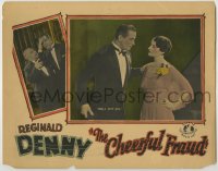 8k464 CHEERFUL FRAUD LC 1926 Reginald Denny is an English Lord who goes undercover for love!
