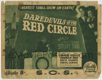 8k078 DAREDEVILS OF THE RED CIRCLE chapter 8 TC 1939 Bruce Bennett, S.O.S., Republic serial!