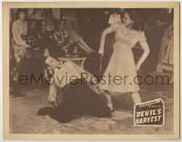 8k518 DEVIL'S HARVEST LC R1940 stoned couple dancing, marijuana... The smoke of Hell, drug classic!