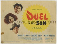 8k091 DUEL IN THE SUN TC 1947 Jennifer Jones, Gregory Peck & Joseph Cotten in King Vidor epic!