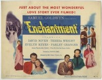8k093 ENCHANTMENT TC 1949 David Niven, Teresa Wright, Keyes, Granger, from Rumer Godden novel!