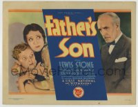 8k098 FATHER'S SON TC 1932 Lewis Stone & Irene Rich, from Booth Tarkington story!