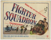 8k099 FIGHTER SQUADRON TC 1948 Edmond O'Brien, Robert Stack, Warner Bros. sky-high action spectacle!