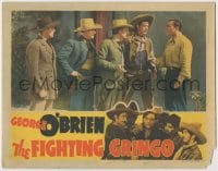 8k552 FIGHTING GRINGO LC 1939 George O'Brien with Glenn Strange & three other cowboys!