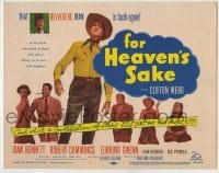8k105 FOR HEAVEN'S SAKE TC 1950 Clifton Webb as cowboy Mr. Belvedere, Joan Bennett, Bob Cummings!