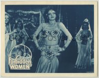 8k576 FORBIDDEN WOMEN LC 1948 great image of four beautiful harem girls with sensuous ways!