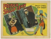 8k588 FRISCO SALLY LEVY LC 1927 Jewish-Irish Sally O'Neil & Roy D'Arcy w/ surprised man at door!