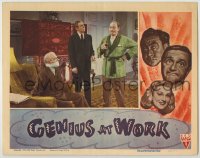 8k595 GENIUS AT WORK LC 1946 great scene with Bela Lugosi pictured!