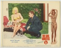 8k606 GIRL HUNTERS LC #5 1963 Mickey Spillane as Mike Hammer with Shirley Eaton in bikini!