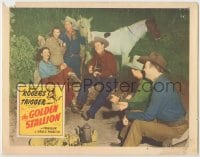 8k620 GOLDEN STALLION LC #8 1949 Roy Rogers, Dale Evans, Trigger & The Riders of the Purple Sage!
