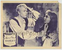 8k640 HAMLET LC R1950s Laurence Olivier in William Shakespeare classic, Best Picture winner!
