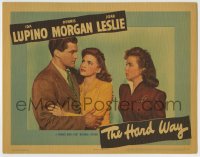 8k644 HARD WAY LC 1942 sexy feuding sisters Ida Lupino & Joan Leslie w/Dennis Morgan!