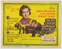 8k132 INN OF THE SIXTH HAPPINESS TC 1959 pretty Ingrid Bergman, Curt Jurgens & Robert Donat