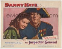 8k696 INSPECTOR GENERAL LC #5 1950 uniformed Danny Kaye makes a wacky face by Barbara Bates!