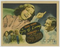 8k141 JOY OF LIVING TC 1938 laughing Broadway star Irene Dunne & Douglas Fairbanks Jr.!