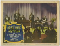 8k706 JUKE BOX RHYTHM LC #3 1959 great image of The Treniers performing on stage, rock 'n' roll!