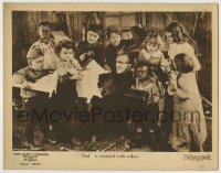 8k708 JULY DAYS LC 1923 Farina, Joe Cobb, Sunshine Sammy & Our Gang kids swamp dad with orders!