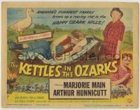 8k146 KETTLES IN THE OZARKS TC 1956 Marjorie Main as Ma brews up a roaring riot in the hills!