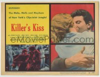 8k148 KILLER'S KISS TC 1955 early Stanley Kubrick noir set in New York's Clip Joint Jungle!