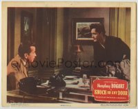 8k726 KNOCK ON ANY DOOR LC #6 1949 Humphrey Bogart, John Derek, directed by Nicholas Ray!