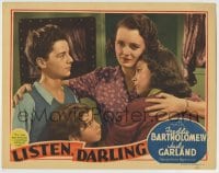 8k742 LISTEN DARLING LC 1938 Mary Astor, young Judy Garland, Freddie Bartholomew & Scotty Beckett!
