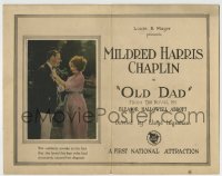 8k216 OLD DAD TC 1920 cougar Mildred Harris Chaplin realizes she loved smiling teen boy!