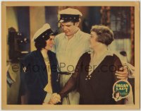8k820 PAGAN LADY LC 1931 Charles Bickford between Evelyn Brent greeting Lucille Gleason!